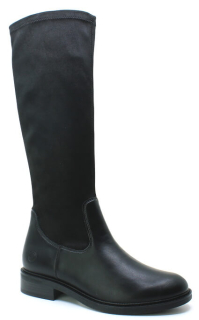 REMONTE D2W76-00 black, dámské kozačky