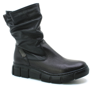 HILBY 2040 černá, dámské polokozačky