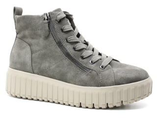 JANA 8-25264-45 341 taupe, dámská kotníková obuv