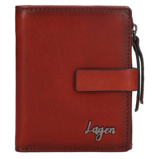 dámská peněženka LAGEN LGW 059D cognac
