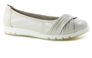 CAPRICE 9-22118-44 170 offwhite nappa, dámské baleríny 
