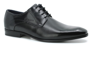 BUGATTI 311-66605-1000 1000 black, pánské polobotky