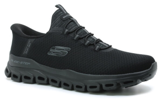SKECHERS Glide step Noxus 233010/BBK černá, pánská obuv  