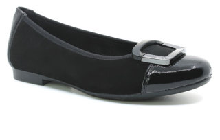 REMONTE D0K12-02 black, dámské baleríny