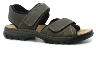 RIEKER 25051-27 brown, pánské sandály