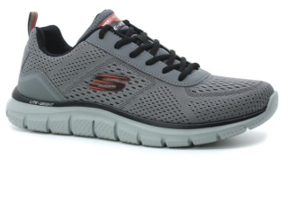 SKECHERS Track - Leshur 232758 CCOR šedá, pánská sportovní obuv