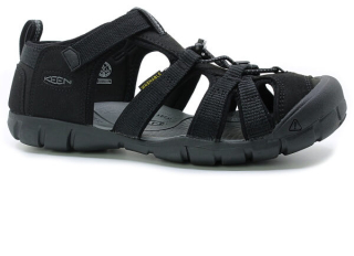 KEEN SEACAMP II CNX 1027418 black/grey, juniorské sandály 