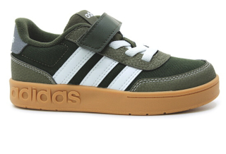adidas BREAKBASE C JR9780 zelená, dětské tenisky