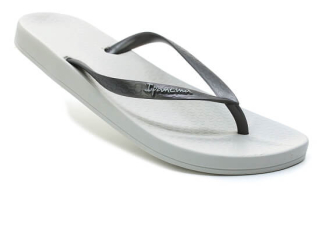 IPANEMA ANATOMICA TAN FEM 81030 light grey silver, dámské žabky