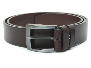 PENNY BELTS I3-R43 hnědý, pánský kožený opasek