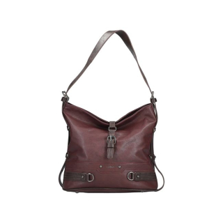 RIEKER H1043-35 burgundy, dámská kabelka