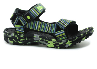LEE COOPER LCW-26-34-4439K green/black, dětské sandály