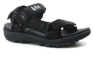 LEE COOPER LCW-26-34-4436K black, dětské sandály