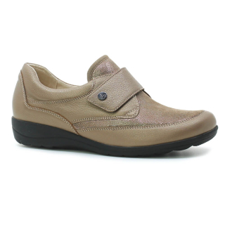 CAPRICE 9-24655-43 310 taupe perlato, dámské polobotky