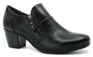 JANA 8-24469-41 001 black, dámské uzavřené lodičky