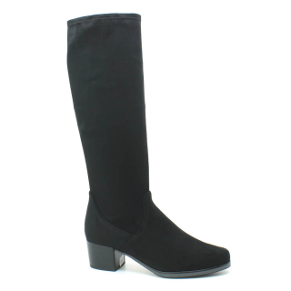 CAPRICE 9-25506-41 044 black stretch, dámské kozačky