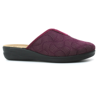 INBLU CF000053 plum, dámská domácí obuv