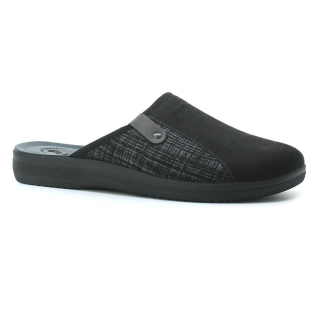 INBLU DG0000021 black, pánská domácí obuv