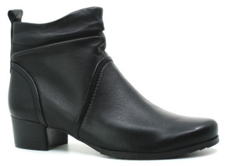 CAPRICE 9-25358-41 022 black nappa, dámská kotníková obuv