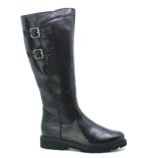 REMONTE D3S74-00 black, dámské kozačky