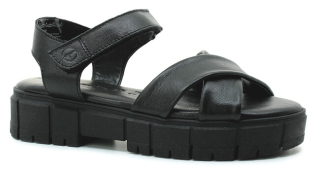 TAMARIS 1-28242-20 black, dámské sandály 
