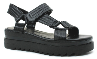 MARCO TOZZI 2-28763-20 black, dámské sandály 