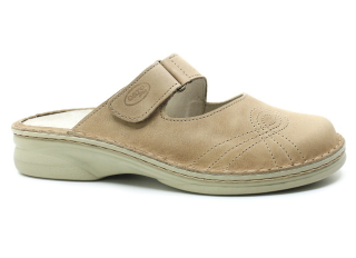 ORTO PLUS 1503-02 béžové, dámské pantofle