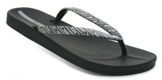 IPANEMA MESH VII FEM 83308 black/dark grey, dámské žabky 