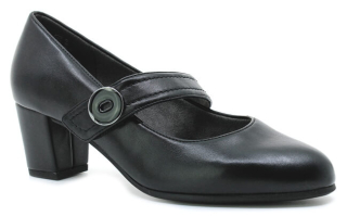 JANA 24467-41 black, dámské lodičky 