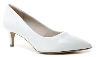 TAMARIS 1-22414-41 white matt, dámské lodičky