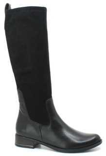 CAPRICE 9-25514-41 black comb, dámské kozačky