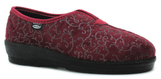 ROGALLO 2655/015 bordo, dámské domácí bačkory 