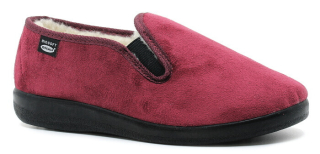 ROGALLO 4310/000 bordo, dámské domácí bačkory 