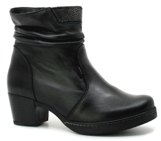 AXEL AXB4471 black, dámské polokozačky vel.36