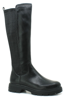 TAMARIS 1-25604-41 black, dámské kozačky