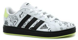 adidas GRAND COURT 2.0 K IG4853 bílé, juniorská obuv