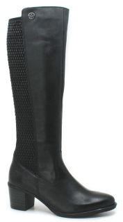 RIEKER Y2050-00 black, dámské kozačky