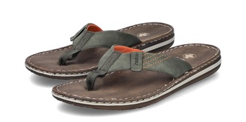 rieker 21043-54 green pánské žabky na obuvpetra.cz