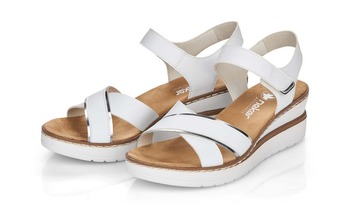 rieker V38G9-80 bílé sandály na obuvpetra.cz