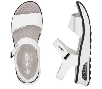 rieker 65663-80 white sandály na obuvpetra.cz