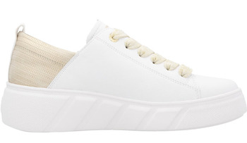 rieker W2602-81 bílé tenisky