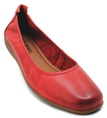 josef seibel 74801 červené balerinky