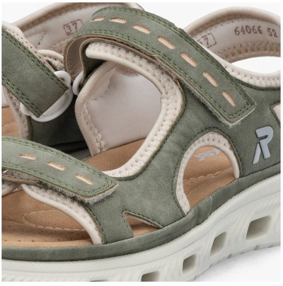 rieker 64066-52 green combi sandály na obuvpetra.cz
