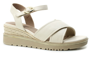 jana 28777-44 beige dámské sandály na obuvpetra.cz