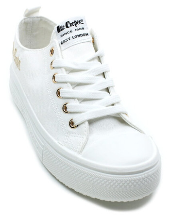 lee cooper 2462 white/gold