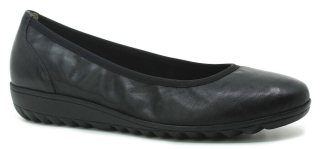 CAPRICE 9-22161-42 black nappa, dámské baleríny vel.39