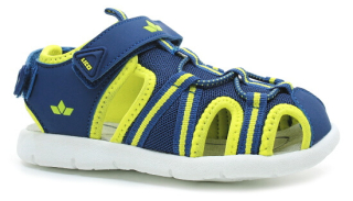 LICO NIKITA VS 600069 blau/lemon, dětské sandály vel.24