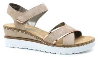 RIEKER V38G9-31 rosa, dámské sandály vel.37