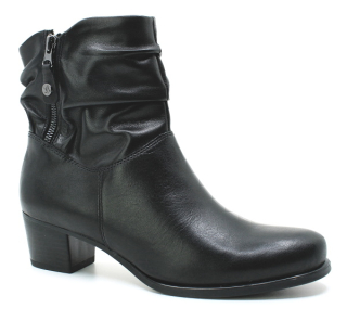CAPRICE 9-25348-41 black softnap., dámská kotníková obuv vel.37