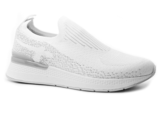 TAMARIS 1-24752-44 white/silver, dámské tenisky vel.37
